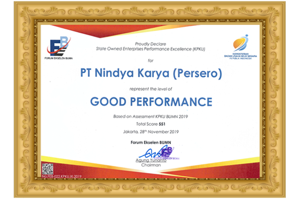 BUMN Performance Excellence Award 2020